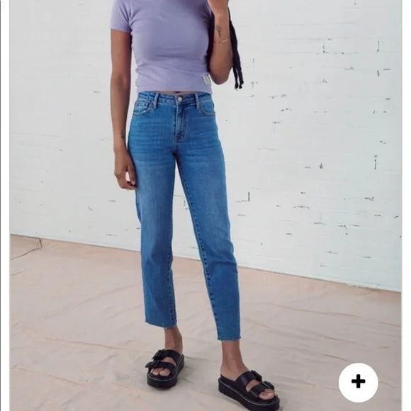 𝅺nwt high rise jeans - Picture 7 of 8